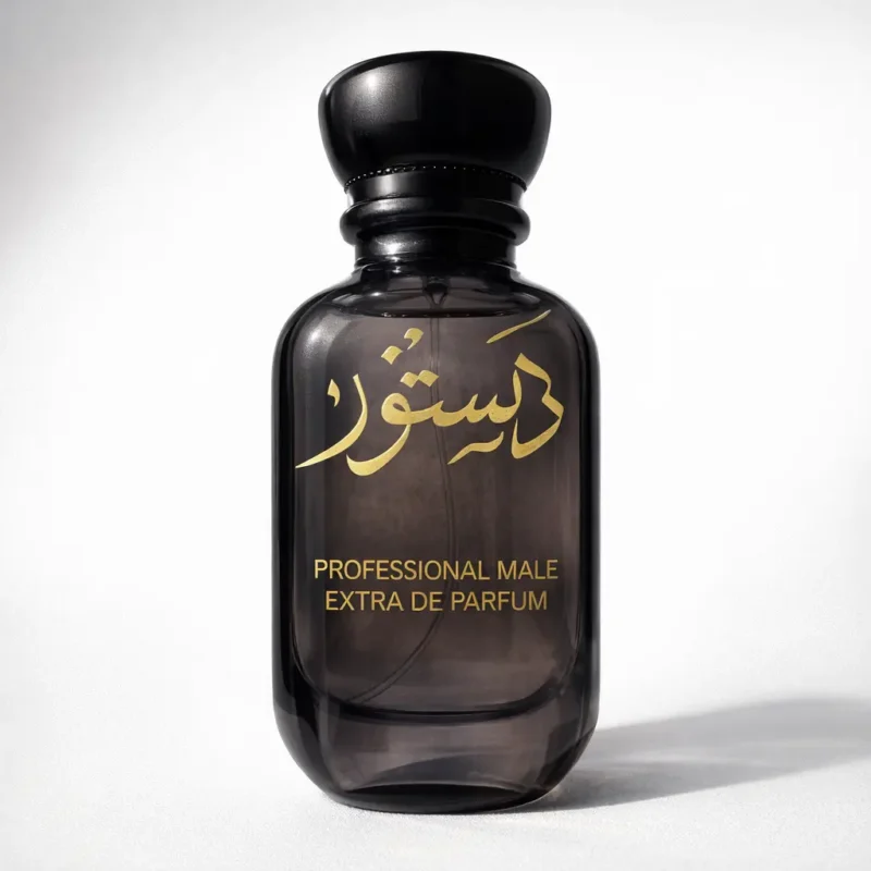 Dastoor by A and S Fragrance men's perfume bottle inspired by Bleu de Chanel woody aromatic design